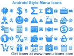 Android Style Menu Icons