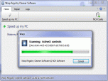Warp Registry Cleaner Software Screenshot