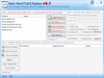 Batch Word Find & Replace Screenshot