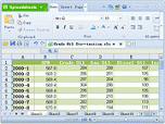 Kingsoft Spreadsheets Professional Screenshot