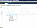 HarePoint Workflow Scheduler Screenshot