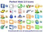 Perfect Web 2.0 Icons Screenshot