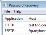 FFFTP Password Recovery Screenshot