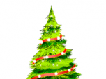 Painted Christmas Tree Screenshot