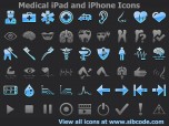 Medical iPad and iPhone Icons Screenshot