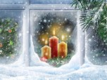 Christmas Candles Animated Wallpaper Screenshot