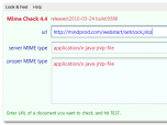 MimeCheck Screenshot