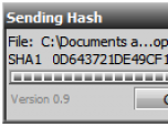 VT Hash Check Screenshot