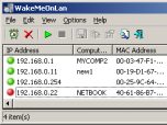 WakeMeOnLan Screenshot