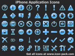 iPhone Application Icons Screenshot