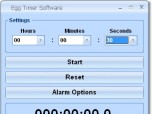 Egg Timer Software Screenshot
