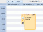 DHTMLX Scheduler .NET Screenshot