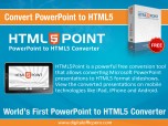 PowerPoint to HTML5 Converter Screenshot
