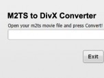 Free M2TS to DivX Converter Screenshot