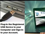 myCloudKey USB Sign In Screenshot