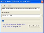 Fast File Download ActiveX Screenshot