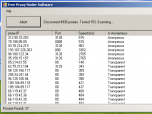 Proxy Finder Software Screenshot
