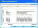 Programs Explorer Screenshot