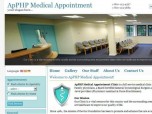 ApPHP Online Medical Appointment script Screenshot