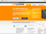 OKcookie Cookie Complaince App Screenshot