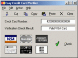 Easy Credit Card Verifier Screenshot