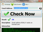 Email Checker Basic Screenshot