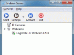 Ivideon Webcam Surveillance Screenshot