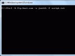 File Transfer Command Line Screenshot