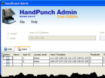 HandPunch Admin Screenshot