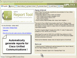 Report Tool for Cisco Unified Comms Screenshot