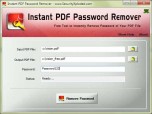 Instant PDF Password Remover