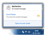 Mail Notifier Screenshot