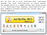 Act On File Screenshot