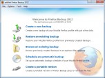 zebNet Firefox Backup 2012 Screenshot