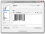 TechnoRiver Barcode Font Screenshot