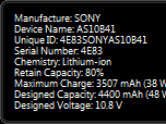 Battery Meter Screenshot