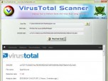 VirusTotal Scanner Screenshot