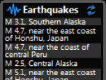 Earthquakes Meter Screenshot