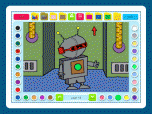 Coloring Book 14: Robots Screenshot