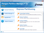 Paragon Partition Manager Free Edition Screenshot