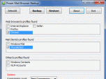 Power Mail-Browser Backup Screenshot