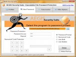 AEGIS Password Protection Screenshot