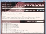 GROKWALK - Crawl Websites, Extract Email Addresses Screenshot