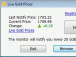 Live Gold Prices Screenshot