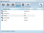 Hide Folders 2012 Screenshot