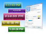 Effective Desktop Clock Screenshot