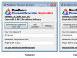 PassBoom Password Generator Application Screenshot