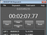 SN Stopwatch Screenshot