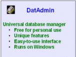 DatAdmin Screenshot