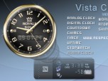 Vista Clock Screenshot